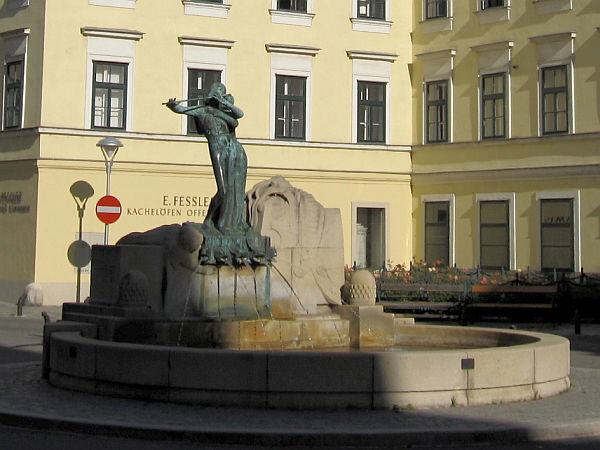 Wien - Mozartbrunnen